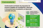 Convocatoria Asignación para la CTeI - Ambiental del SGR para la conformación de un listado de propuestas de proyecto elegibles de investigación, desarrollo e innovación para el ambiente y el desarrollo sostenible del país No 18