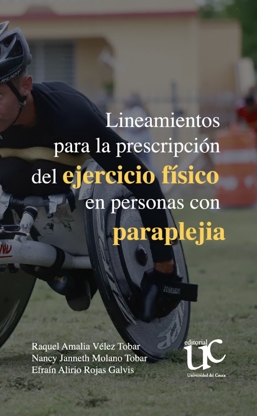 Portada Lineamientos para la prescripción del ejercicio físico en personas con paraplejia